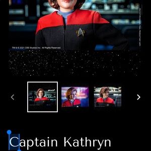 Captain Kathryn Janeway Brand new in box and has not been opened.